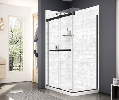 48x60 shower pan with bench